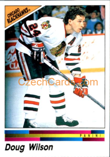 Doug Wilson 1990/91 Panini NHL sticker #189