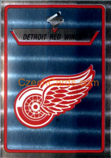 Detroit Red Wings Logo 1990/91 Panini NHL sticker metal #210