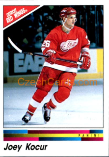 Joey Kocur 1990/91 Panini NHL sticker #211