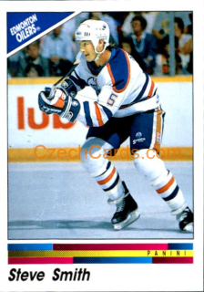 Steve Smith 1990/91 Panini NHL sticker #226