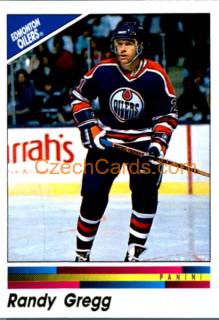 Randy Gregg 1990/91 Panini NHL sticker #231