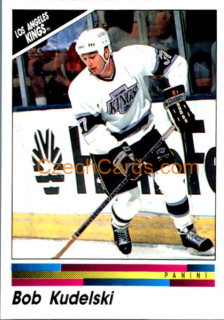 Bob Kudelski 1990/91 Panini NHL sticker #232