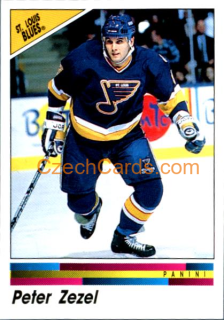 Peter Zezel 1990/91 Panini NHL sticker #264