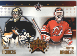 Brodeur - Hedberg Vanguard 2002/03 East Net West # 4